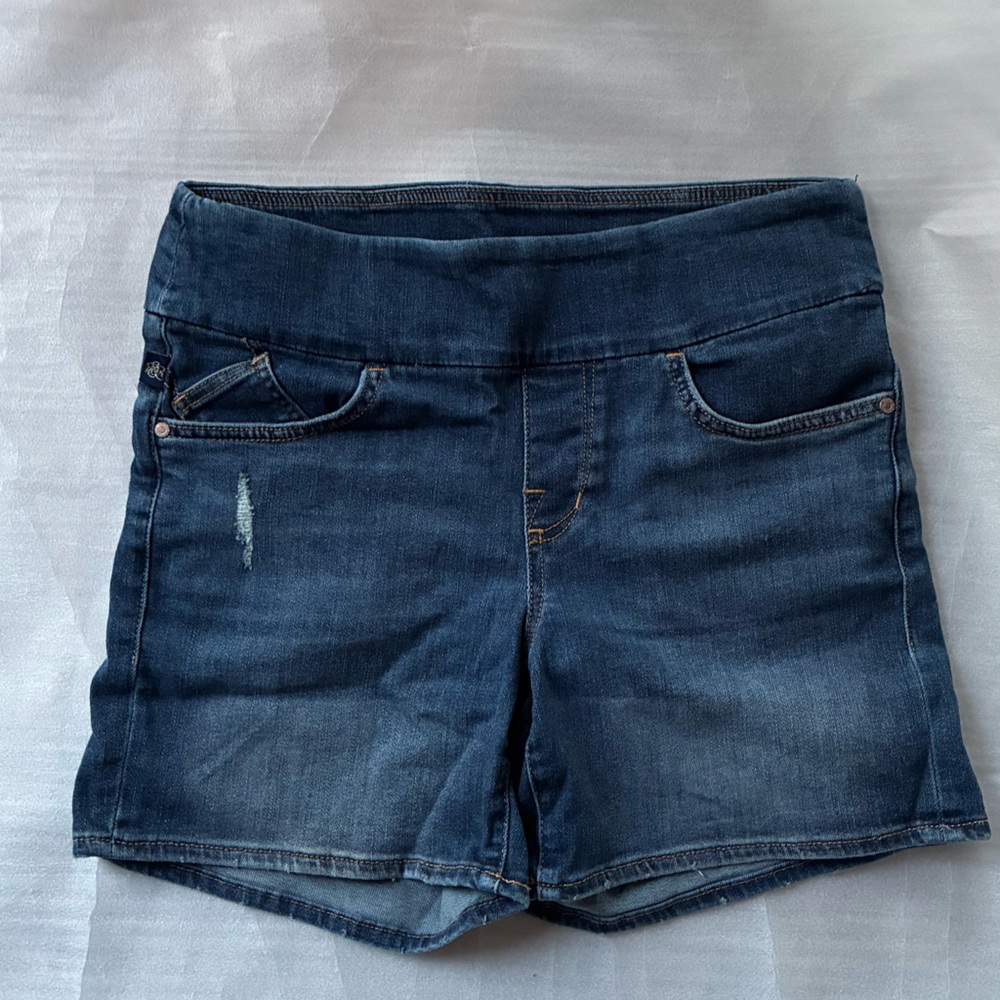 EUC Rock & Republic Women’s Rx Fever Denim Shorts - Indigo (12)